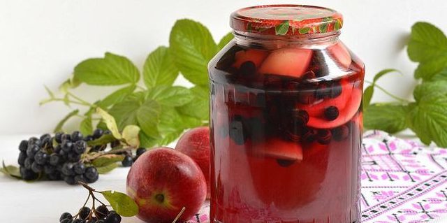 Aronije recepti: kompot od aronije i jabuke za zimu