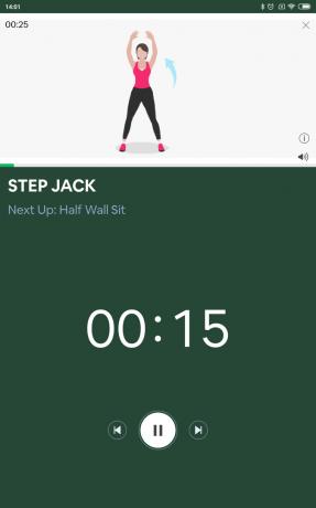 7-minutna aplikacija za vježbanje
