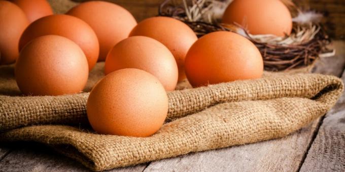 Kako smanjiti stres prehranom: jaja
