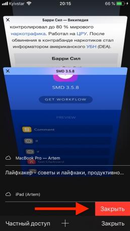  Mac iPhone: Trčanje Safari kartice