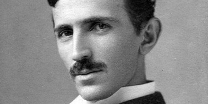 Nikola Tesla kao mladić