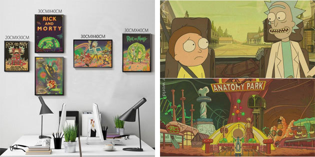 Poster "Rick i Morty"