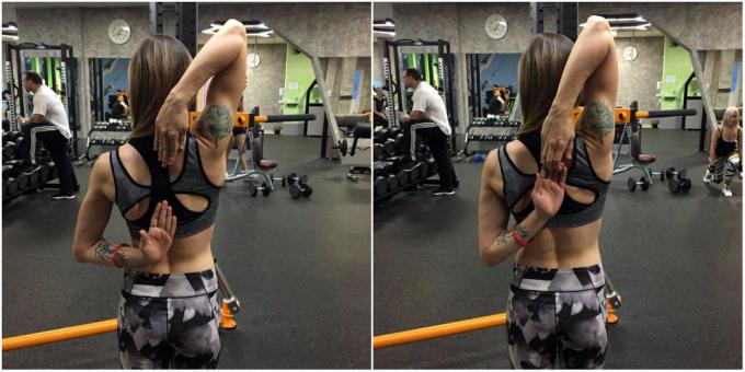 trening čine: pokretljivost ramenog zgloba