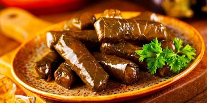 Dolma od govedine i ljekovitog bilja