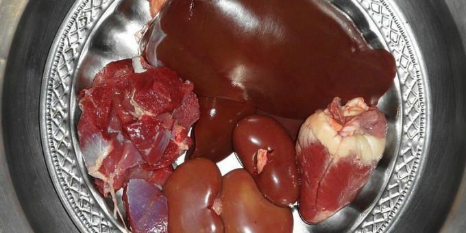 Koja je hrana bogata željezom: jetra i ostali nusproizvodi
