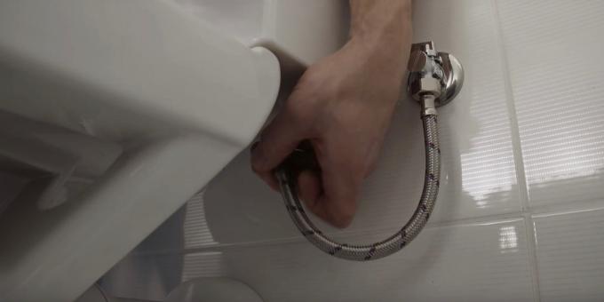 Kako instalirati WC: spajanje na dovod vode
