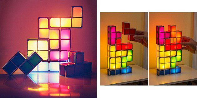 svjetiljka Tetris