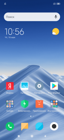 Mi Xiaomi 9 SE: Simboli