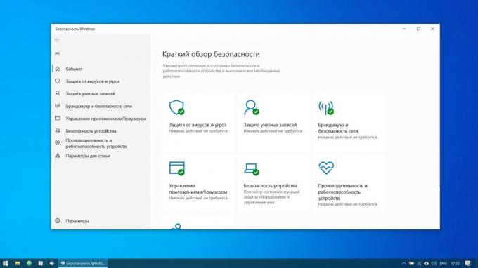 Konfiguriranje Windows 10: Protect antivirusni sustav