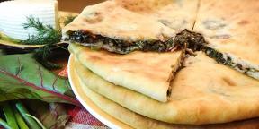 Kako kuhati ukusna Ossetian pite s različitim nadjevima