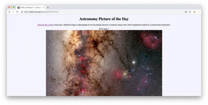 Astronomija Fotografija dana