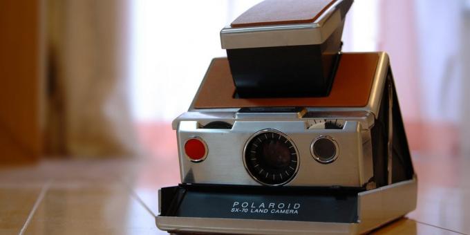 Fotoaparat Polaroid SX-70 Zemljište kamere 