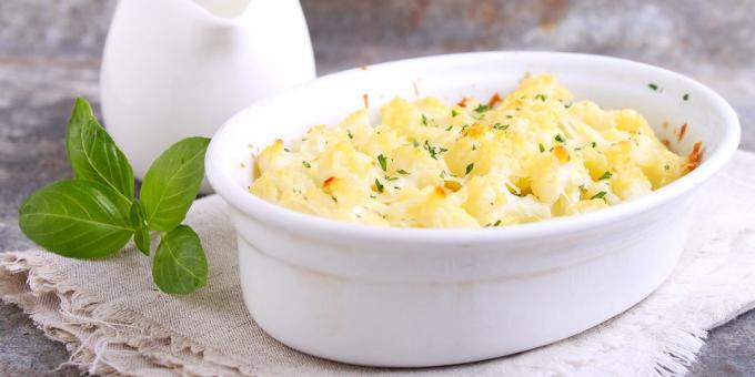 Karfiol u pećnici s vrhnjem, majonezom i jajima: najbolji recept