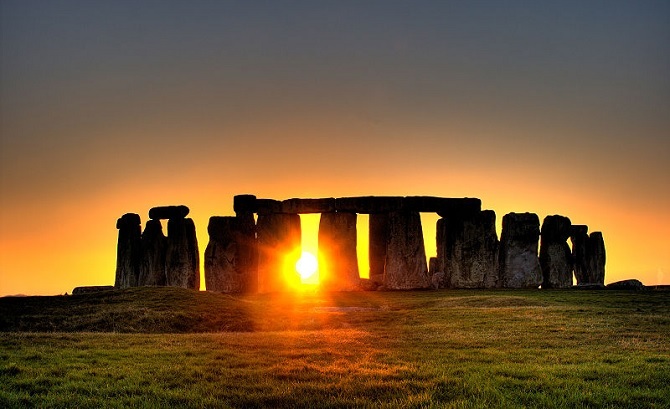 Zalazak sunca u Stonehengeu