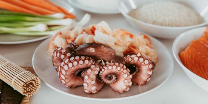Koliko kuhati hobotnicu: kuhana hobotnica