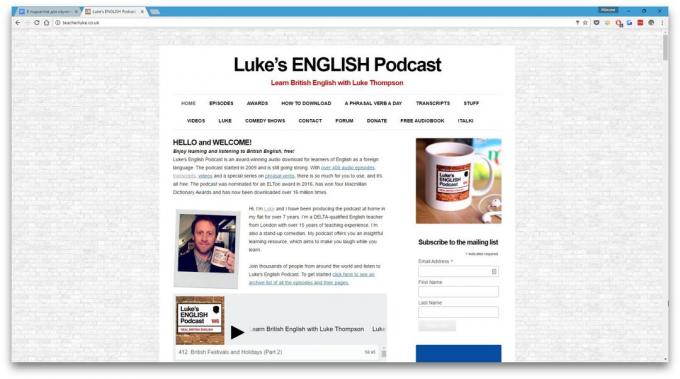 Podcasts za učenje engleskog jezika: Luke Engleski Podcast
