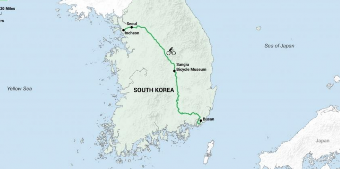 Zanimljivosti Južna Koreja: putovanje u zemlju od sjevera prema jugu, možete razgledati Zelenski Ciklus Svijet