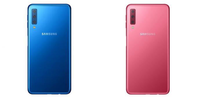 Samsung Galaxy A7: Boje