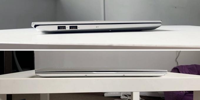 Asus VivoBook S15 S532FL: debljina