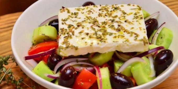 Klasična grčka salata - recept