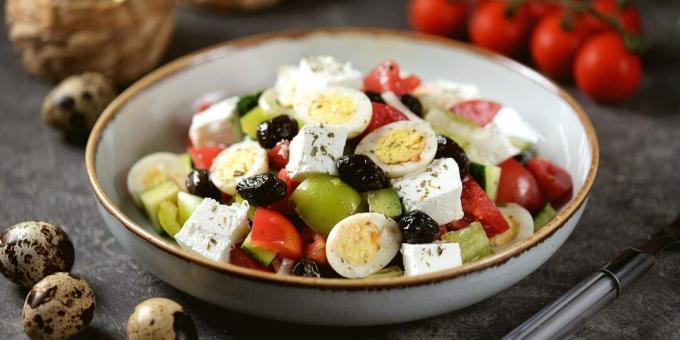 Grčka salata sa jajima