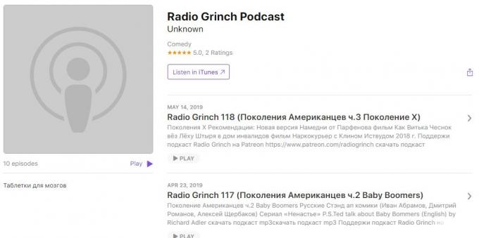 Zanimljivi podcasti: Radio Grinch