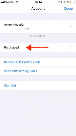 App Store u iOS-11: Kupnja