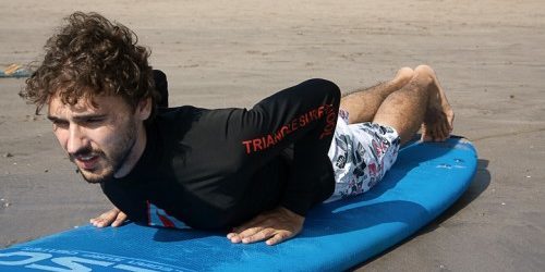 kako bi naučili kako surfati: ispravan položaj
