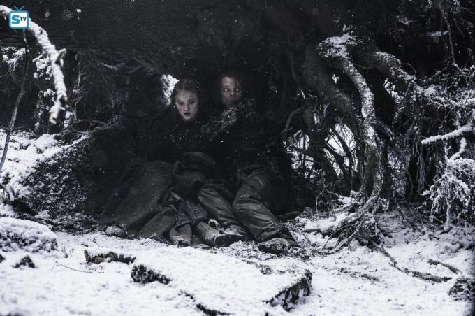 Theon i Sansa bijeg od potjere