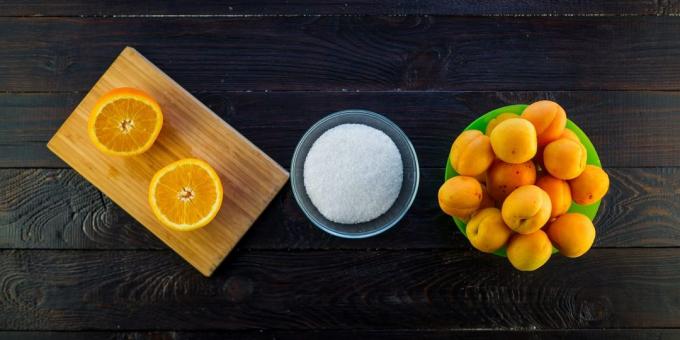 Vrlo jednostavan recept za pekmez od marelice i naranče Sastojci
