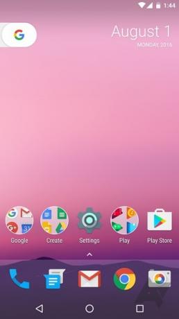 Nexus Launcher pretraživanje na stranu