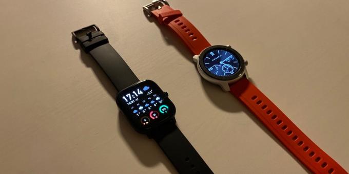 Amazfit GTR i Amazfit GTS: Rezultati