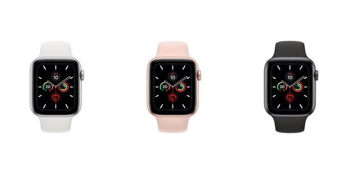 Apple Watch serije 5: Boja