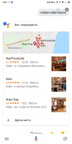 Google sada: Café