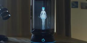 Stvar dana: pametan stupac holografski djevojka iznutra