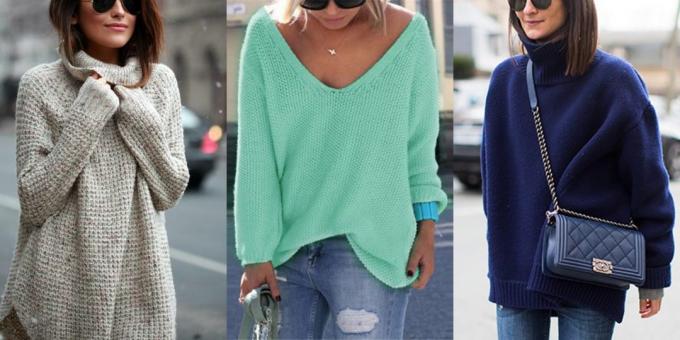 Ljeto prodaja odjeće i obuće za žene: Volumetricna džemper