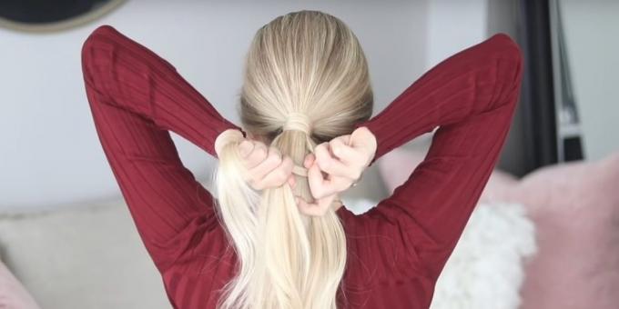 Frizura za dugu kosu: odvojena vlakna