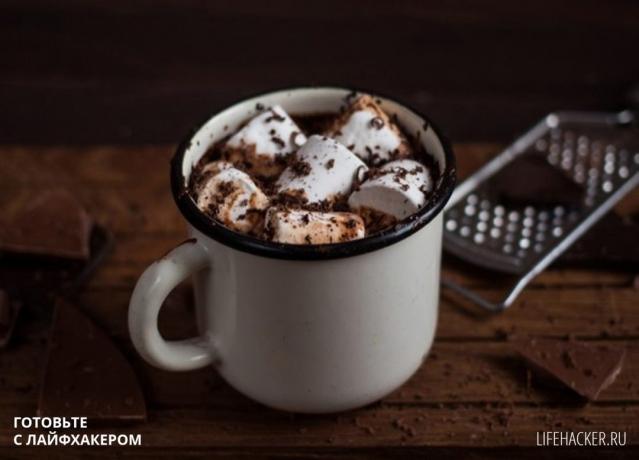 Recept: Perfect Hot Chocolate - dodatak bijelog sljeza