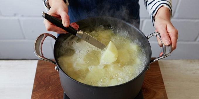 Kako kuhati krumpir čistiti
