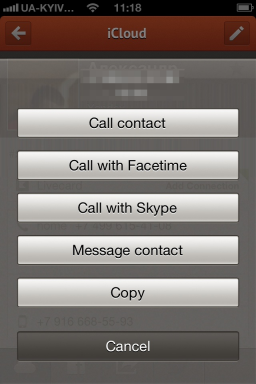 Cobook - izvrstan besplatni Contact Manager za iPhone