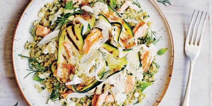 Što kuhati za večeru: losos salata