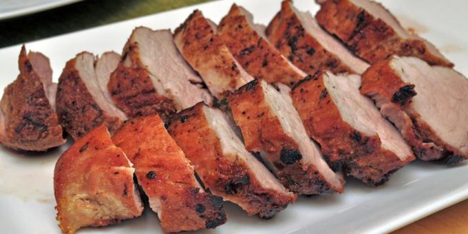 Kefir marinada za svinjsko meso u pećnici