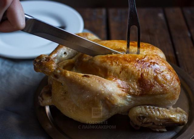 Kako kuhati piletinu: Perad prednji mora stajati 10 minuta