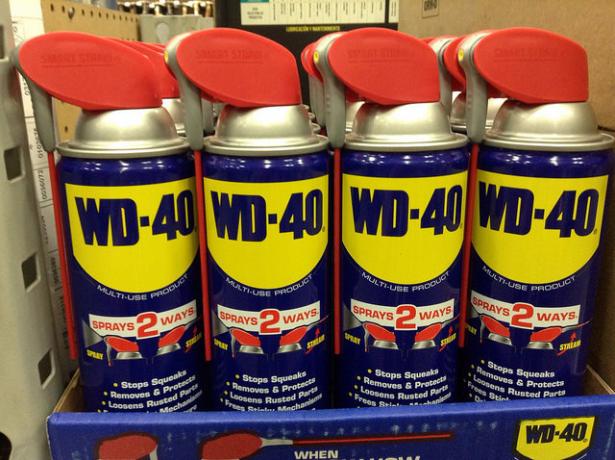 Upotreba WD 40 tekućina kod kuće