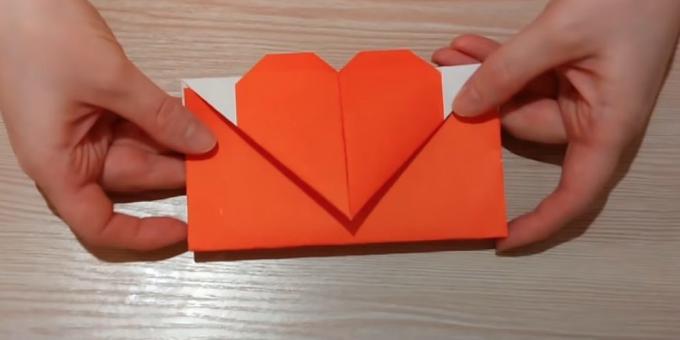 Kako bi omotnicu s brojkama u tehnici origamija