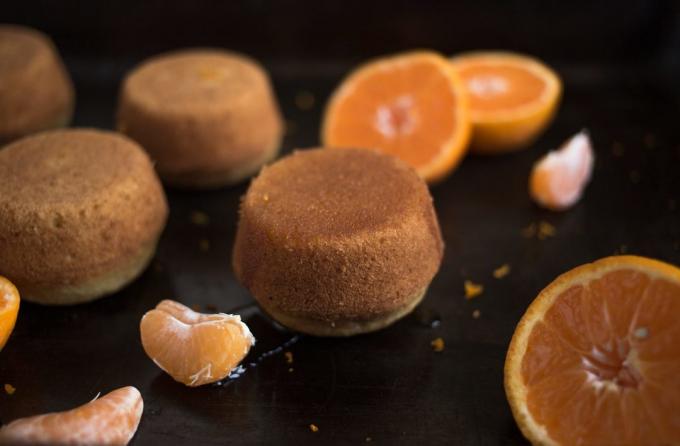 muffins mandarina: mandarina i peciva