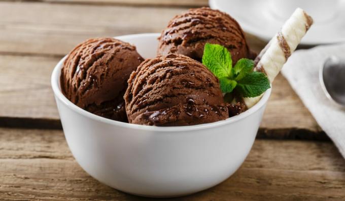 Kremasti sladoled od čokolade