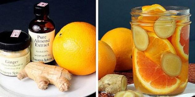 prirodne arome za dom: Okus naranče, đumbir i badema