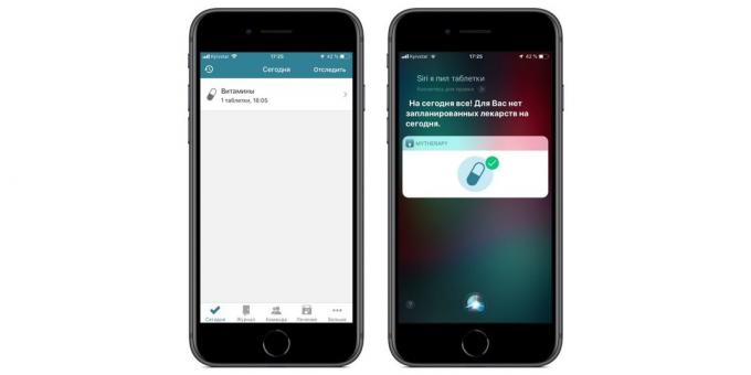 Omogućeno aplikacije brzo širi naredbe u iOS-12: podsjetnici o uzimati lijek