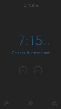 Rise budilnik - zgodnih budilice za iPhone